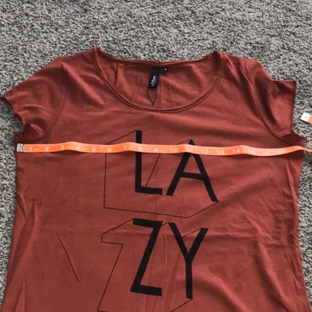 2 NWT LAZY DAYS T-SHIRTS SIZE SMALL OLIVER Z39-35 - Picture 6 of 7